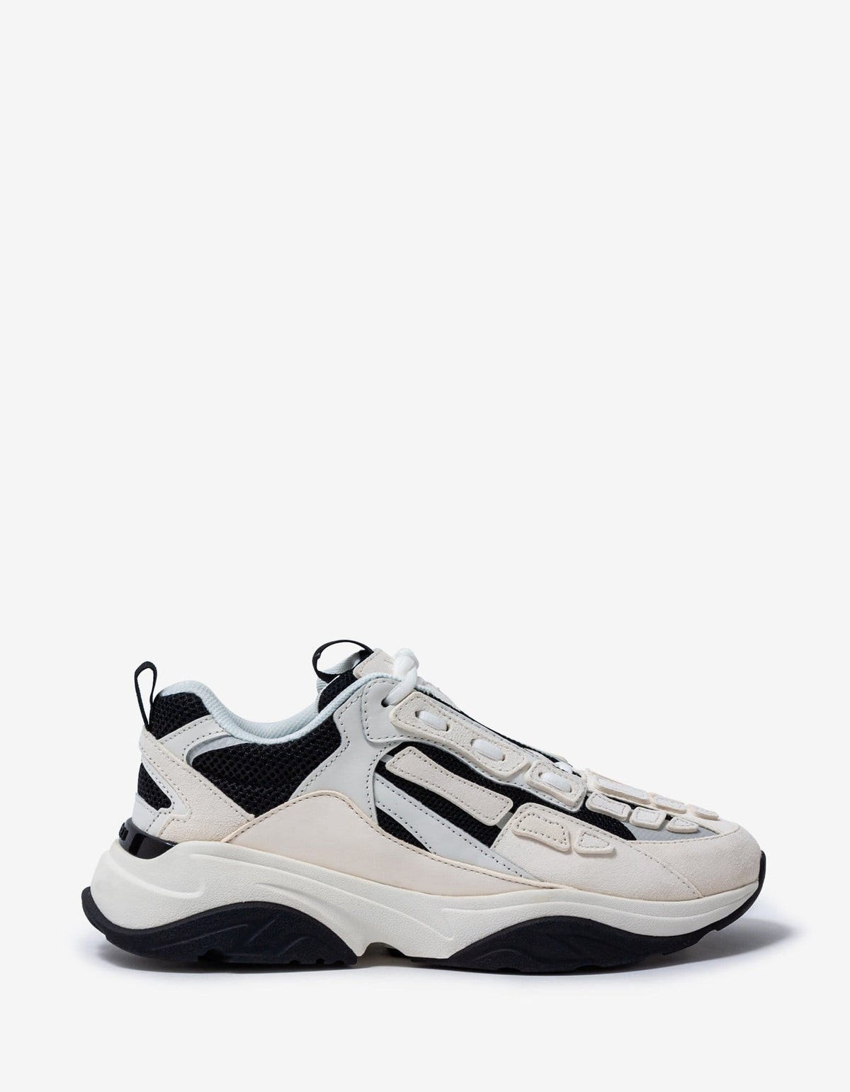 Amiri Bone Runner White & Black Trainers