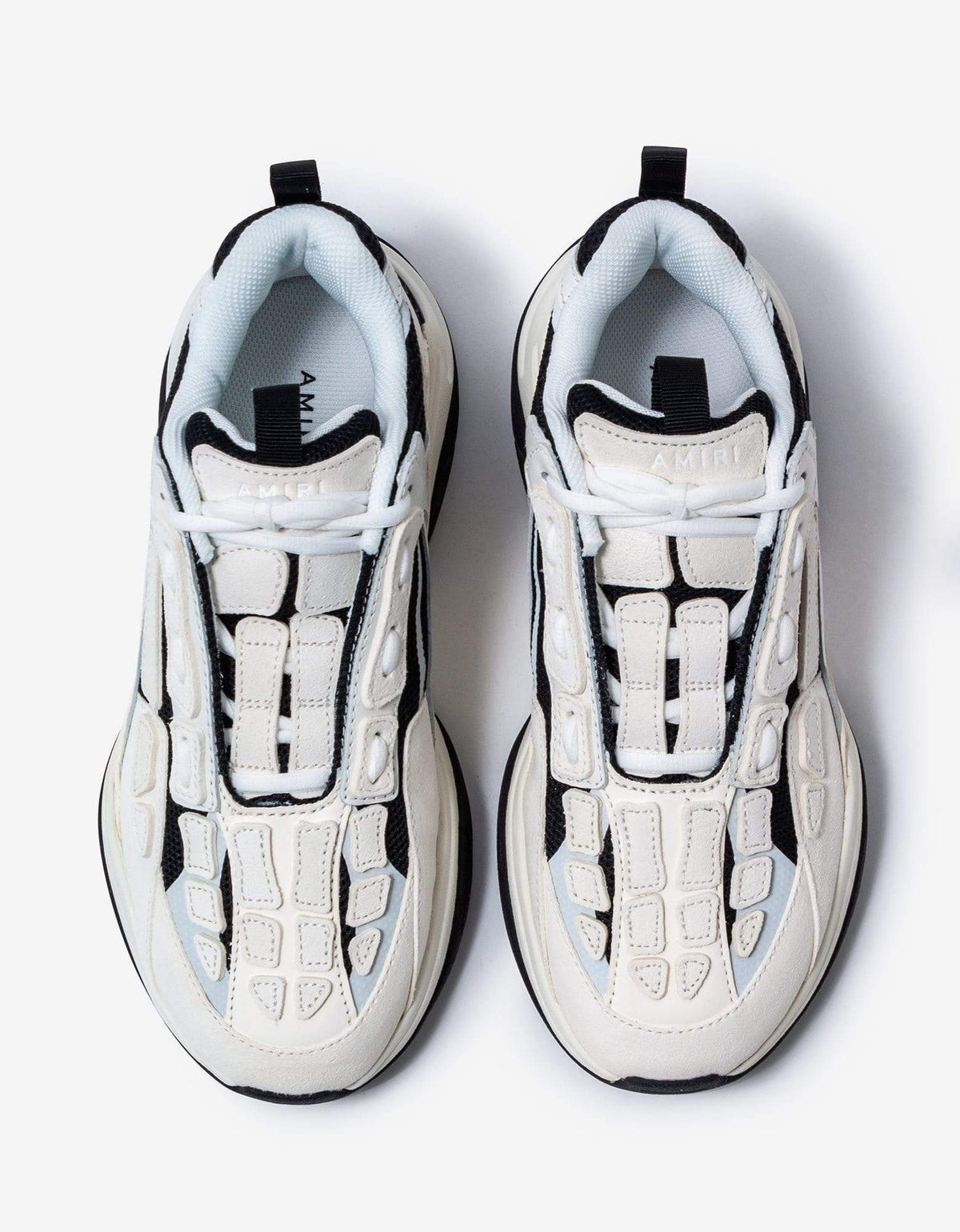 Amiri Bone Runner White & Black Trainers