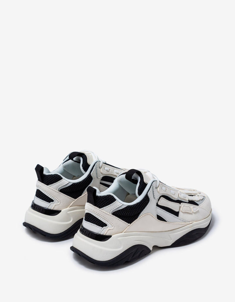 Amiri Bone Runner White & Black Trainers