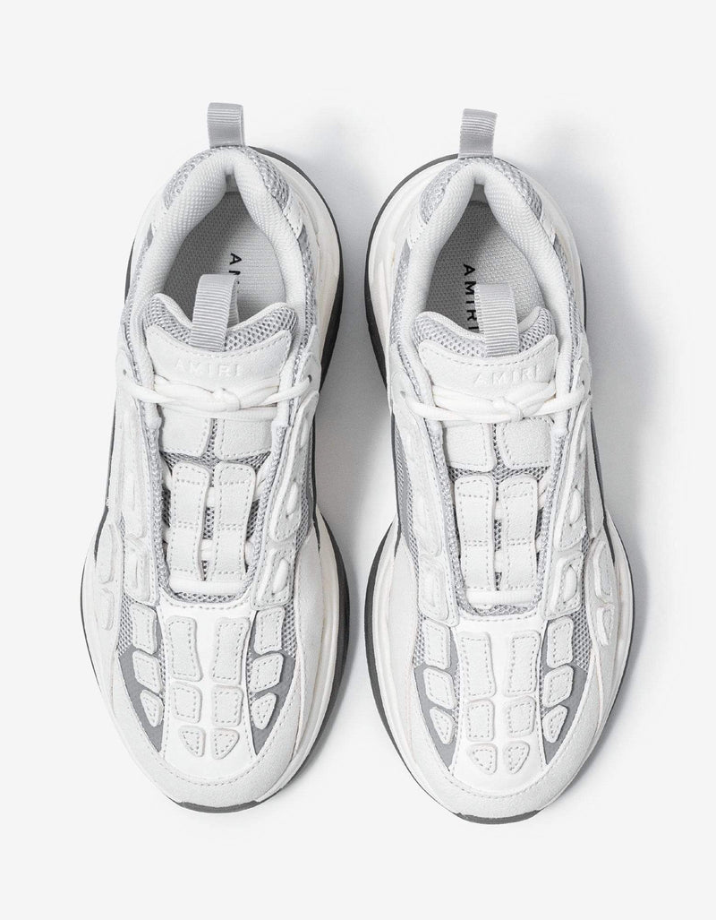 Amiri Bone Runner White & Grey Trainers