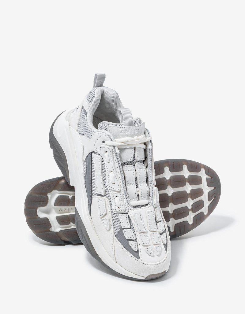 Amiri Bone Runner White & Grey Trainers