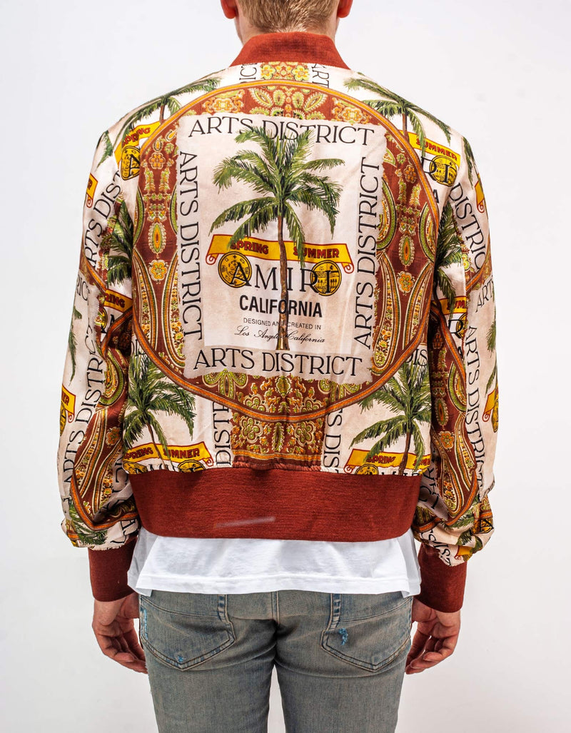 Amiri Rum Label Bomber Jacket