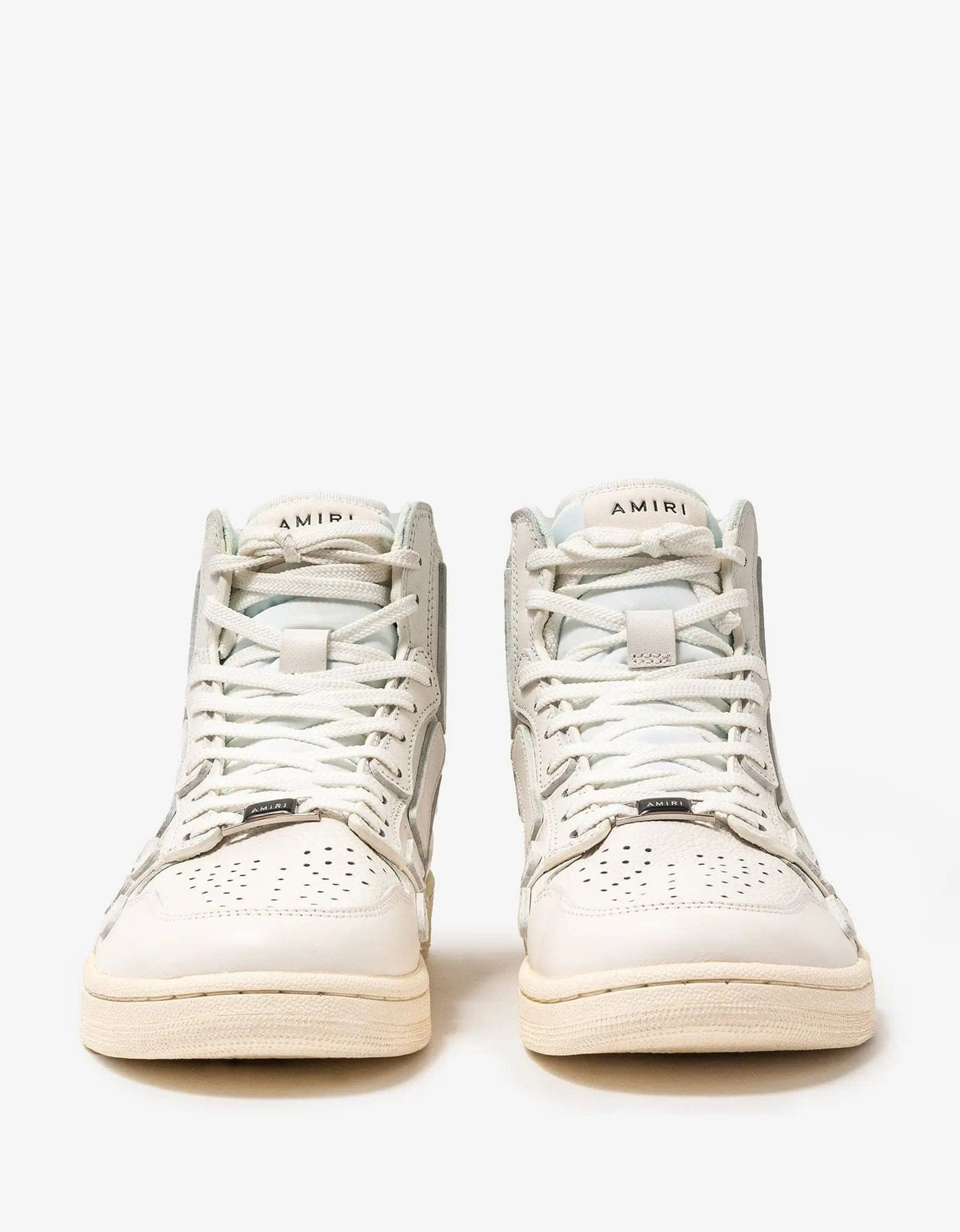 Amiri Skel Top Hi White Trainers