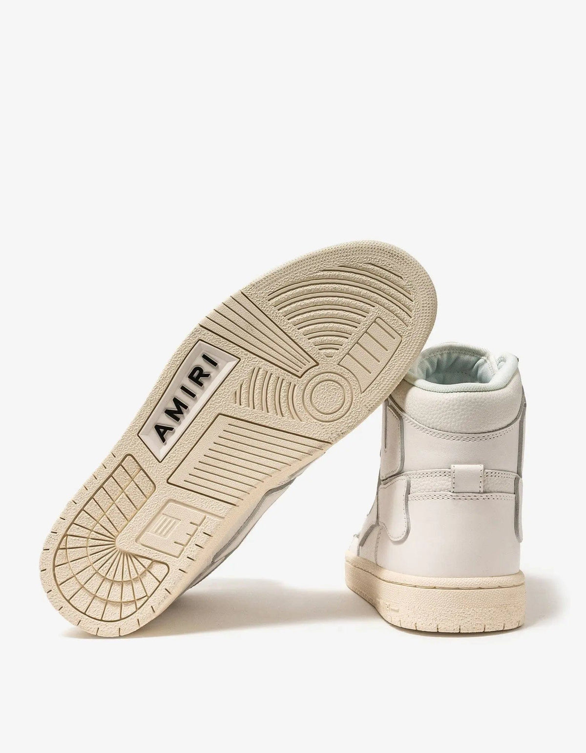 Amiri Skel Top Hi White Trainers