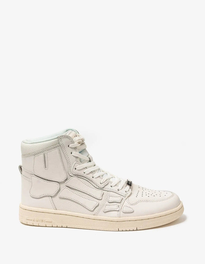 Amiri Skel Top Hi White Trainers