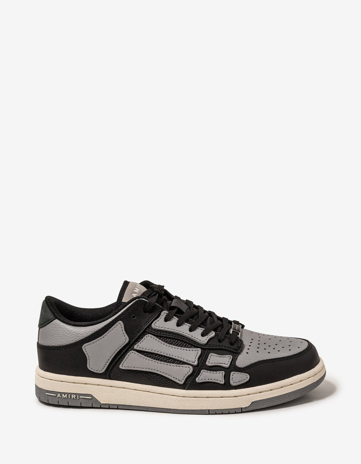 Amiri Skel Top Low Black & Grey Trainers