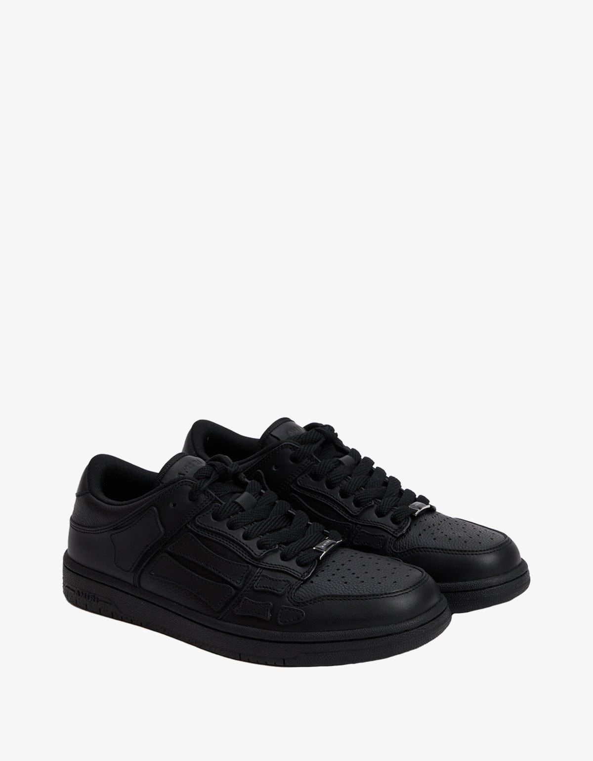 Amiri Skel Top Low Black Trainers