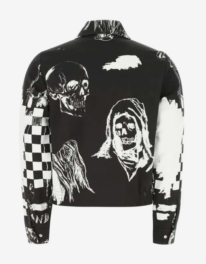 Amiri Wes Lang Black Sketch Blouson