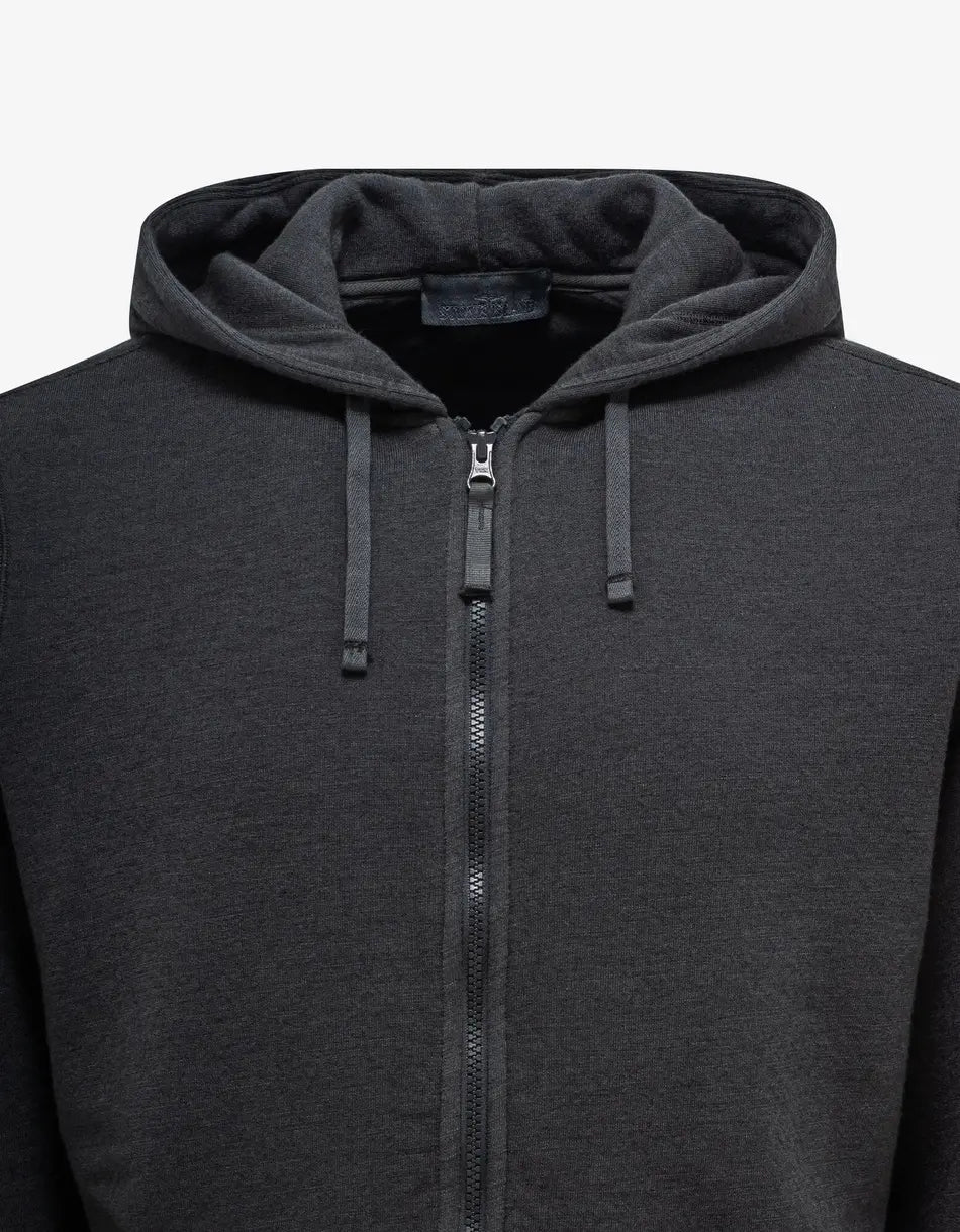 Stone Island Grey Ghost Piece Zip Hoodie