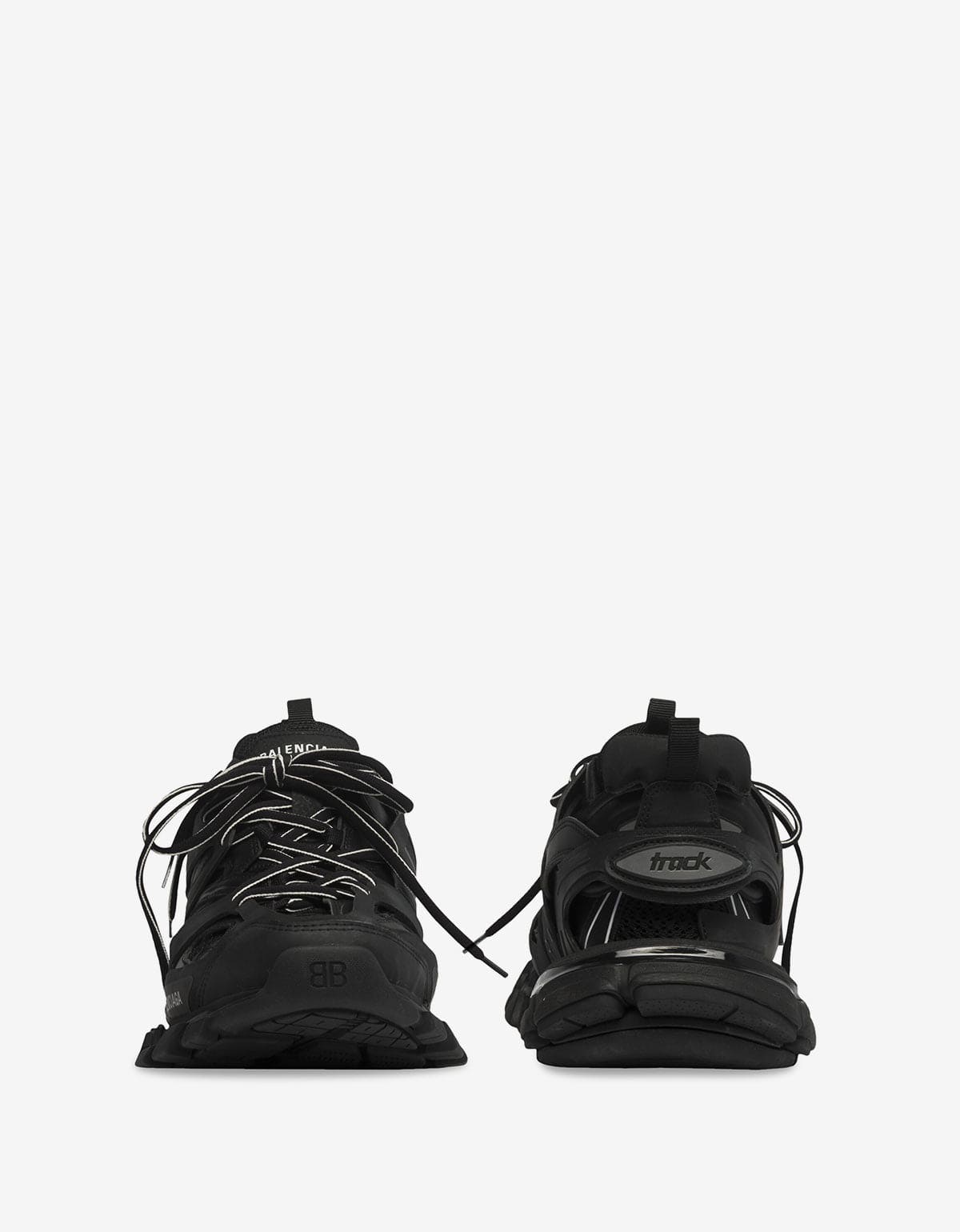 Balenciaga All-Black Track Trainers