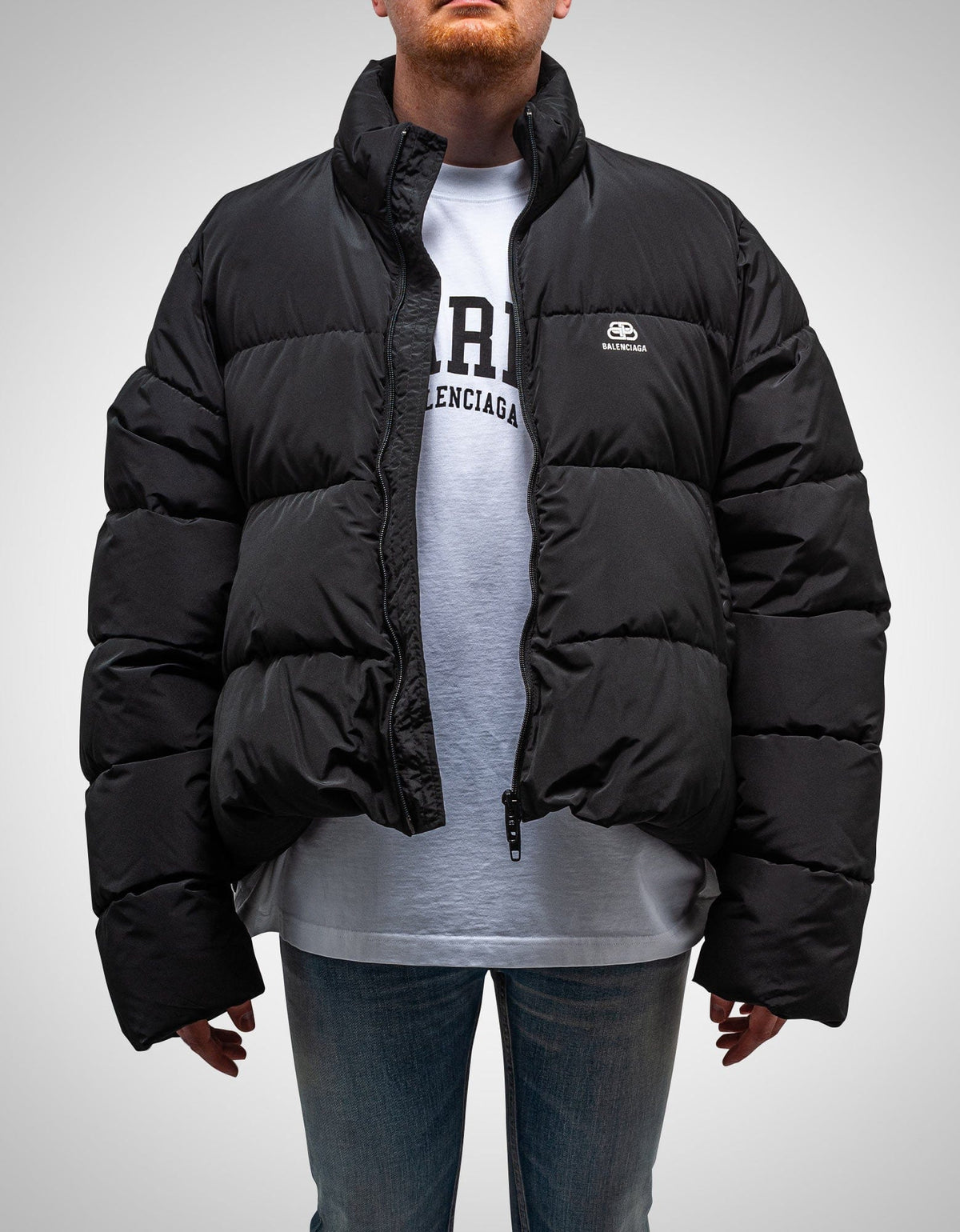 Balenciaga Balenciaga Black C Shape Puffer Jacket