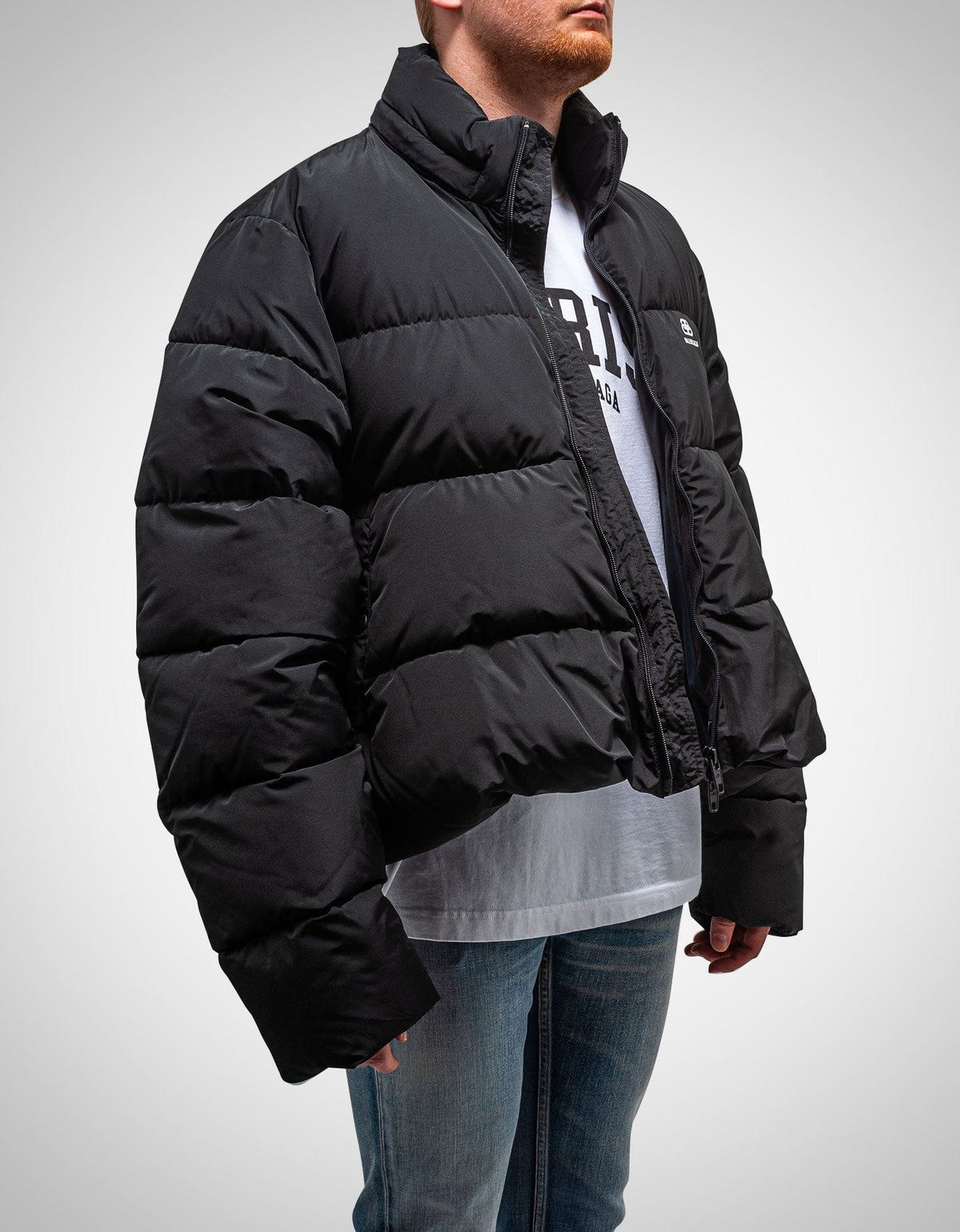 Balenciaga Balenciaga Black C Shape Puffer Jacket