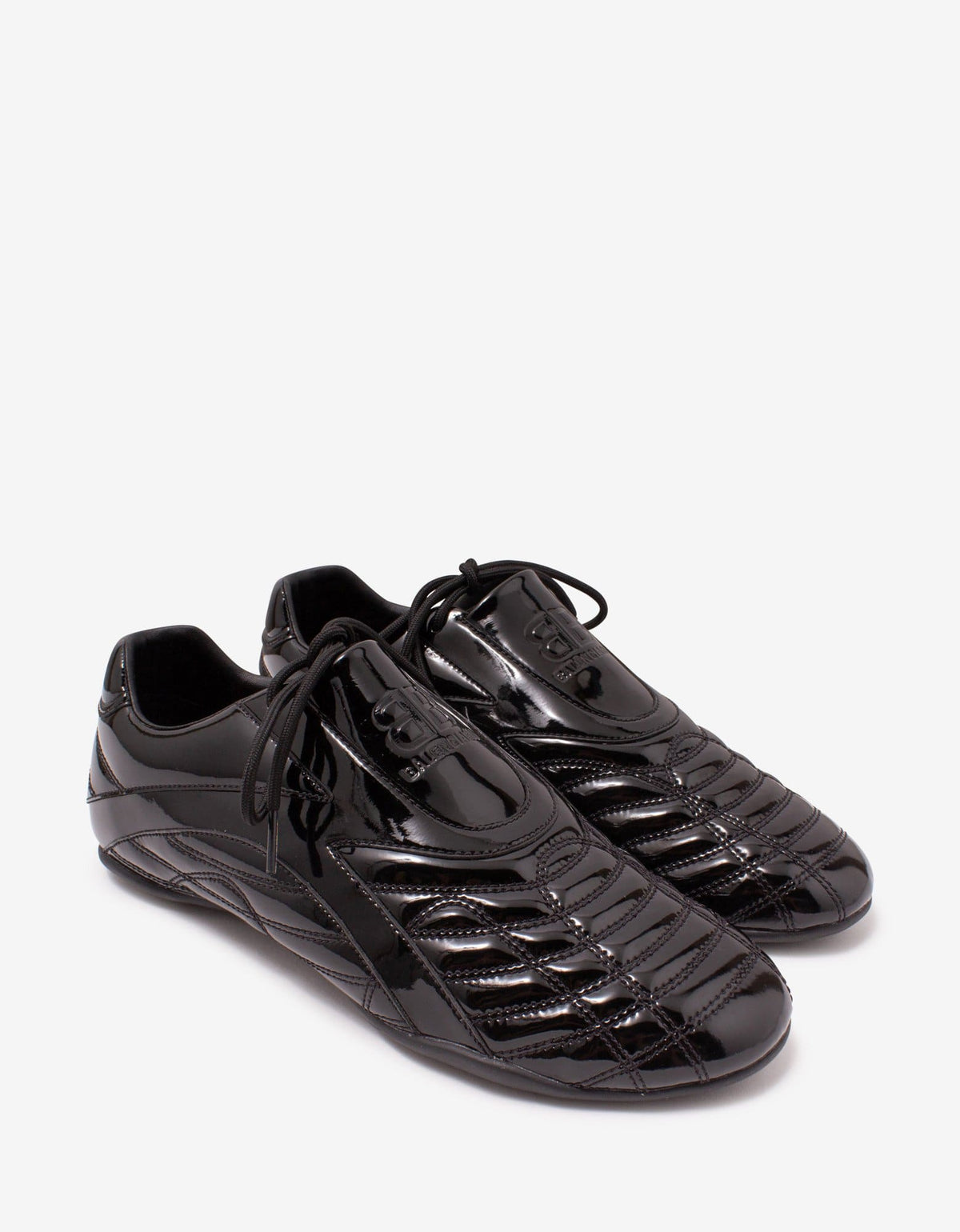 Balenciaga Balenciaga Black Patent Zen Trainers