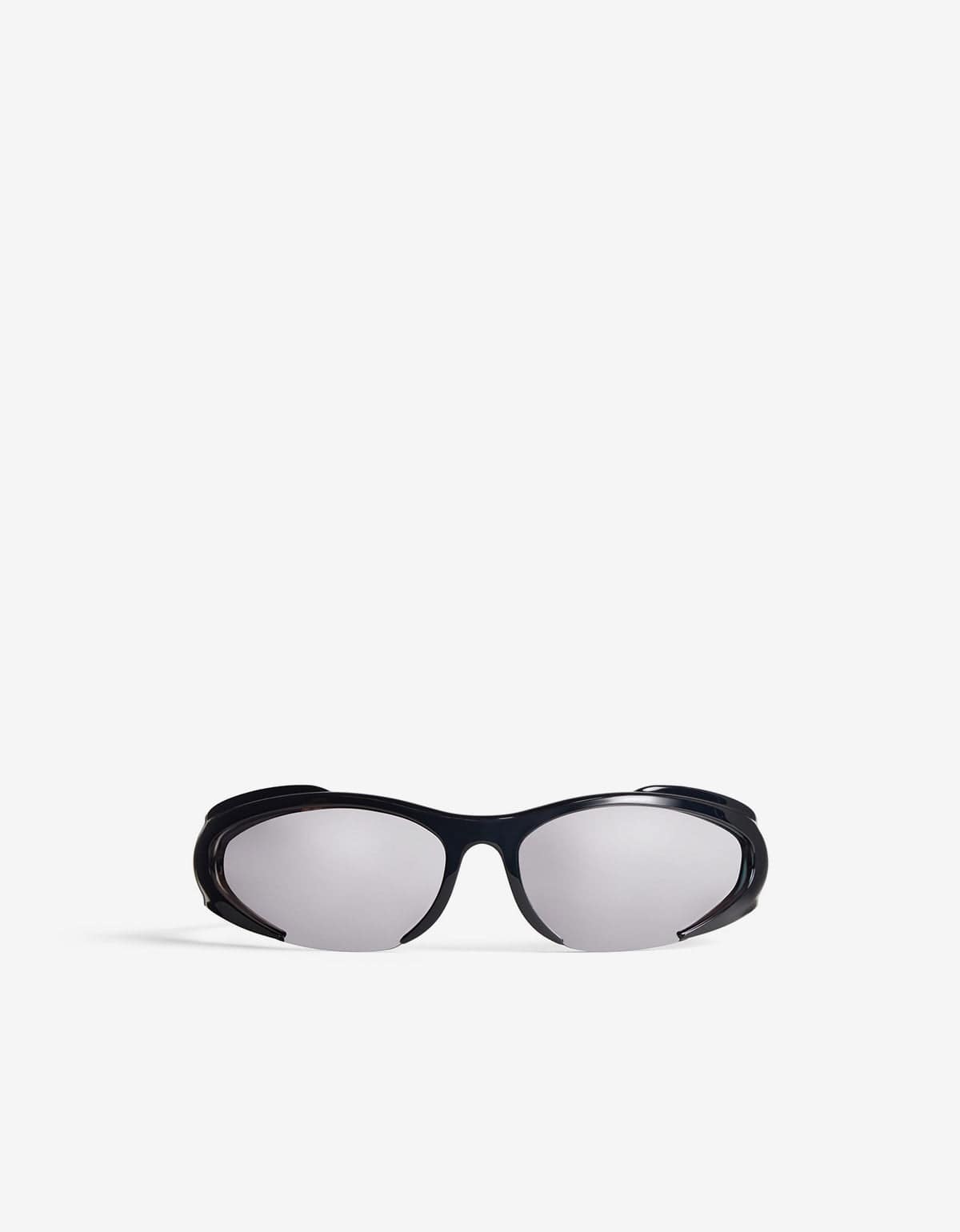 Balenciaga Balenciaga Black Reverse Xpander Rectangle Sunglasses