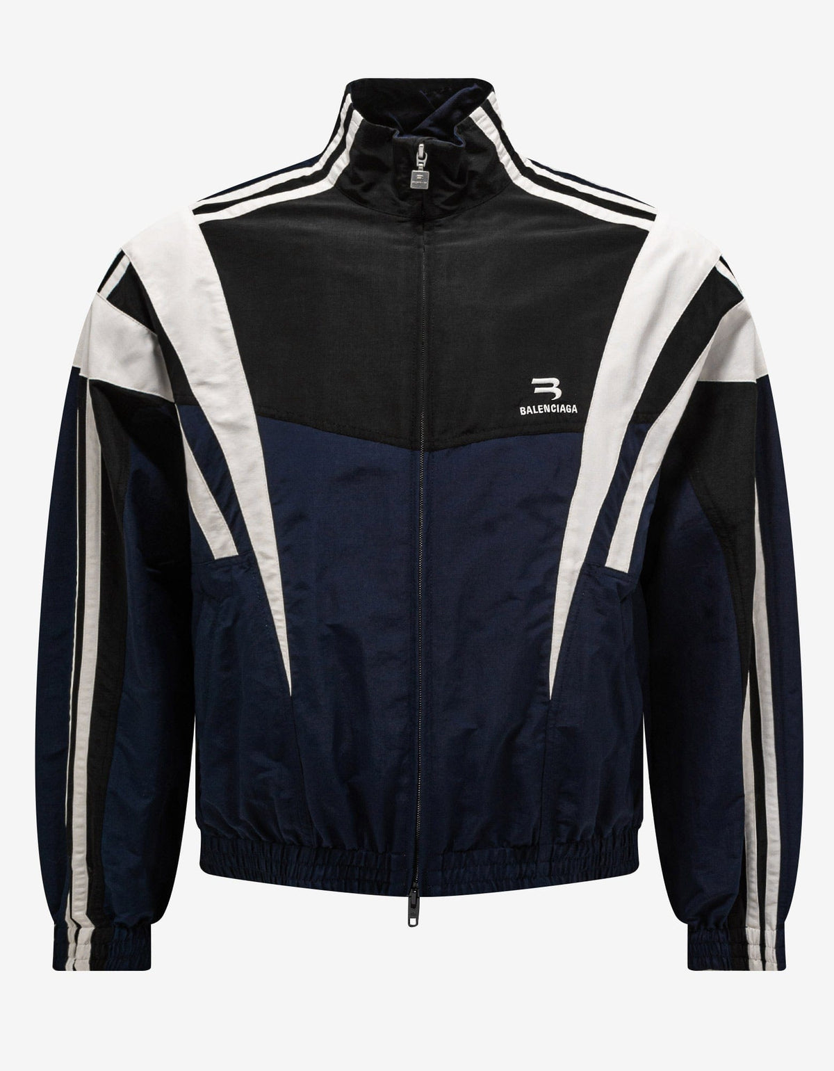 Balenciaga Balenciaga Navy Blue Sporty B Tracksuit Jacket