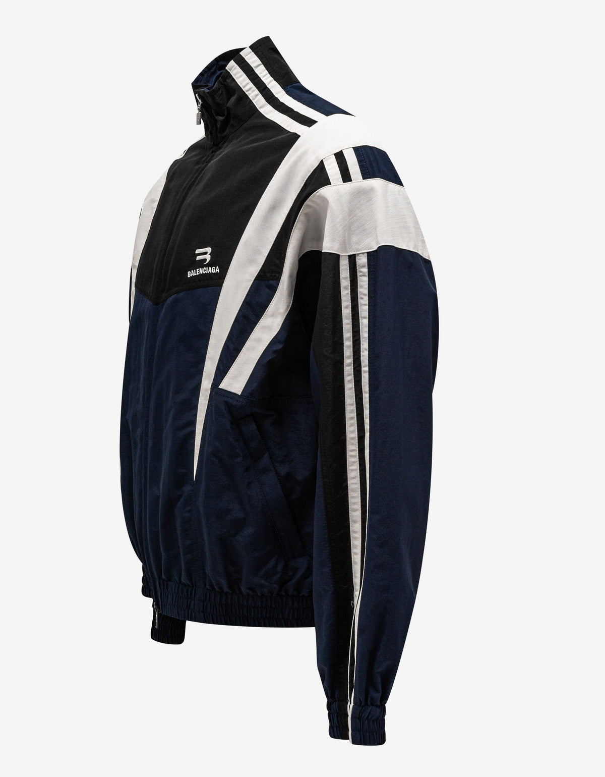 Balenciaga Balenciaga Navy Blue Sporty B Tracksuit Jacket