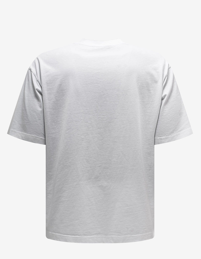 Balenciaga Balenciaga White Cities Paris Medium Fit T-Shirt