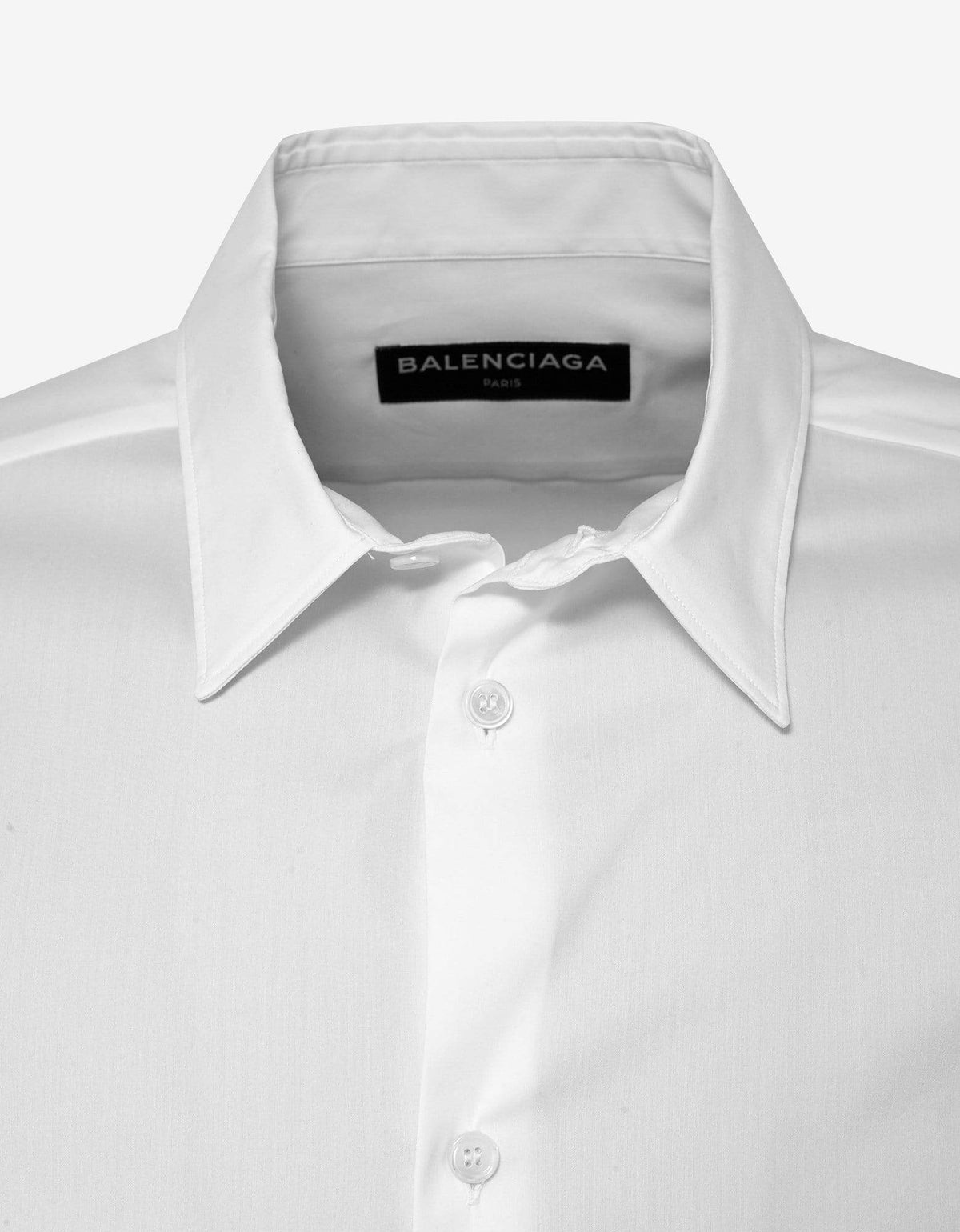 Balenciaga Balenciaga White Slim Fit Shirt