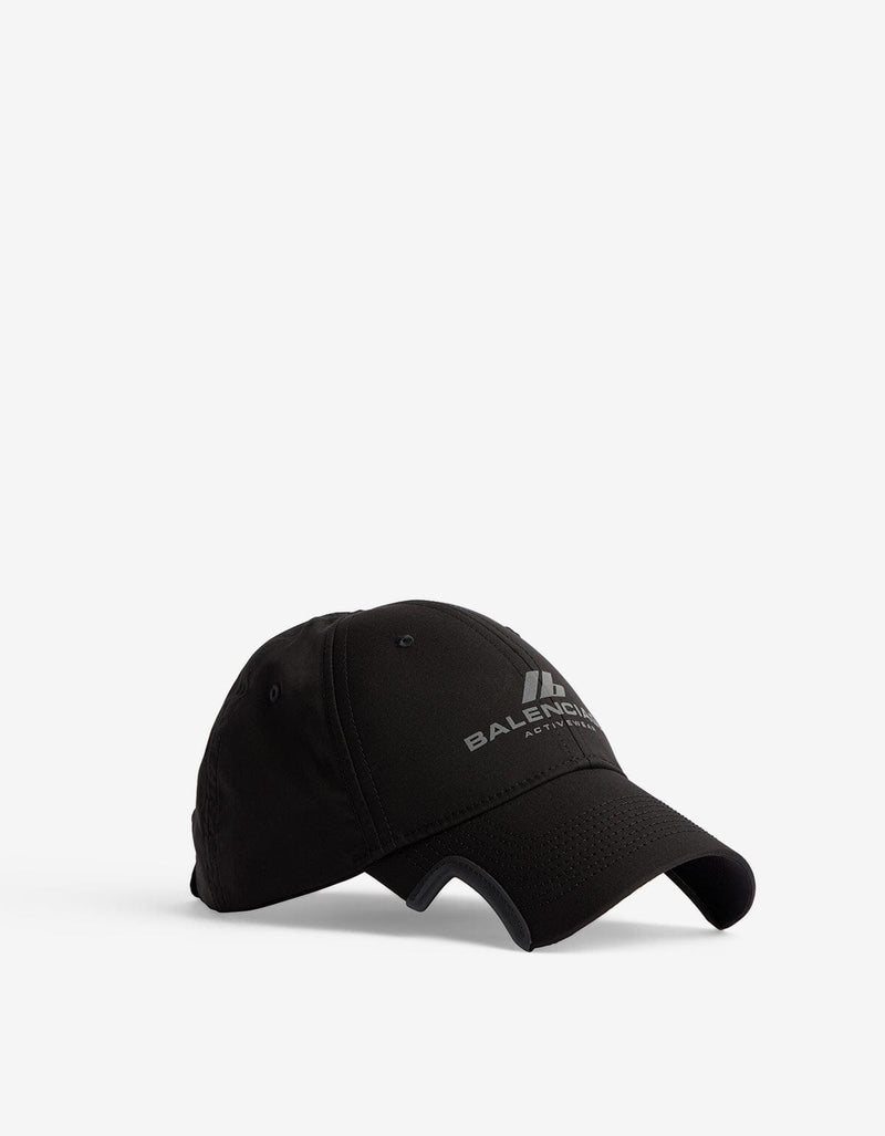 Balenciaga Black Activewear Cap