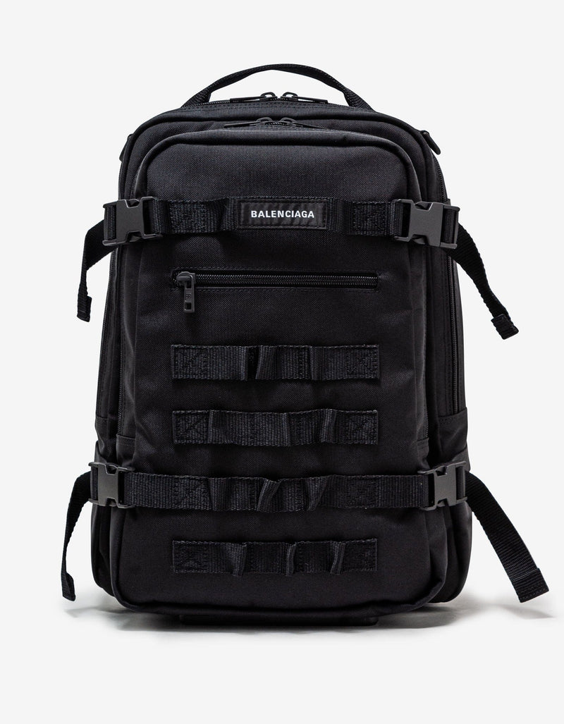 Balenciaga Black Army Space Backpack