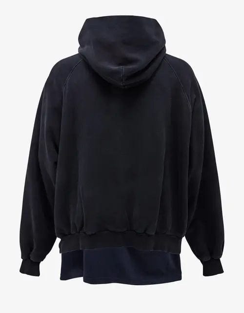 Balenciaga Black BB Be Different Patched T-Shirt Hoodie