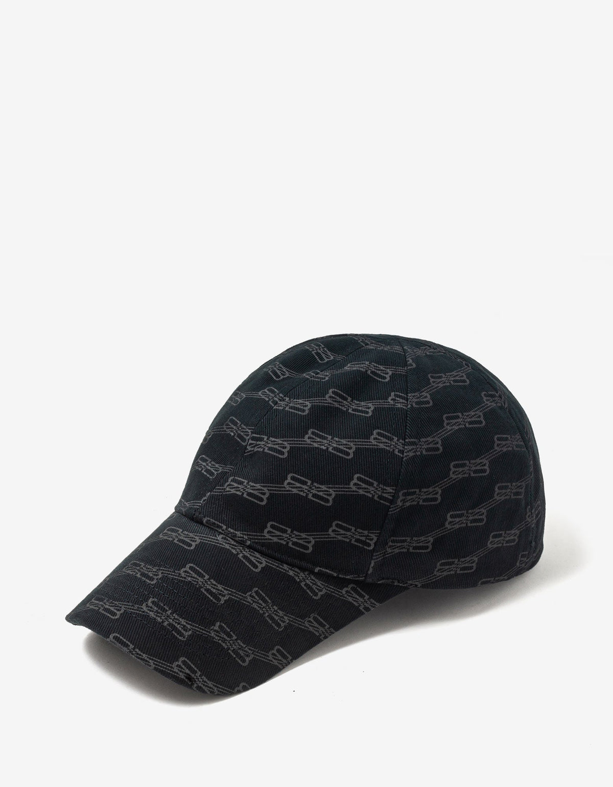 Balenciaga Black BB Monogram Cap