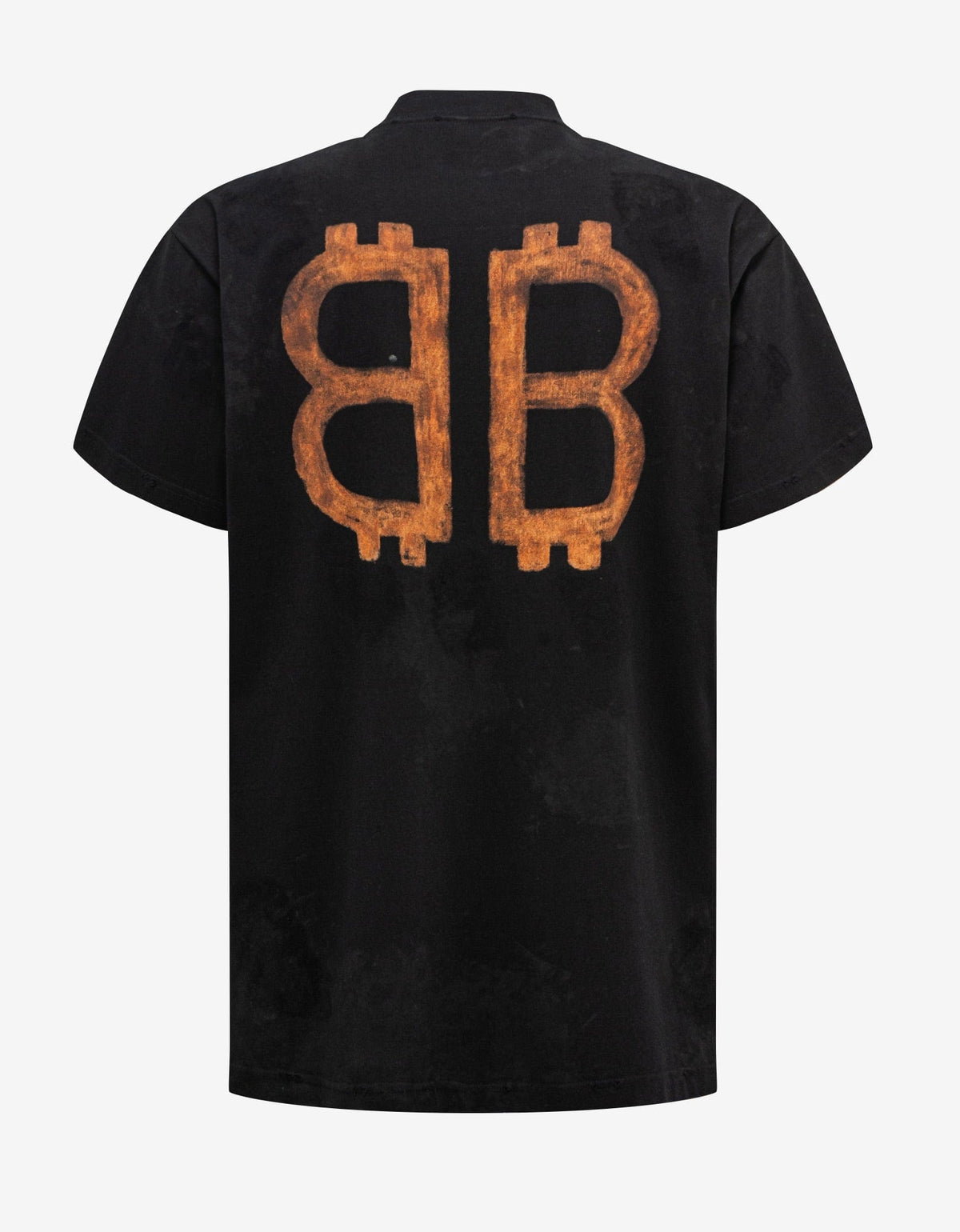 Balenciaga Black Crypto Oversized T-Shirt