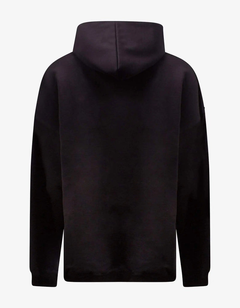 Balenciaga Black Gym Wear Large Fit Hoodie