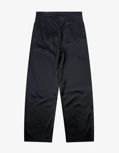 Balenciaga Black High Sheen Fluid Baggy Pants