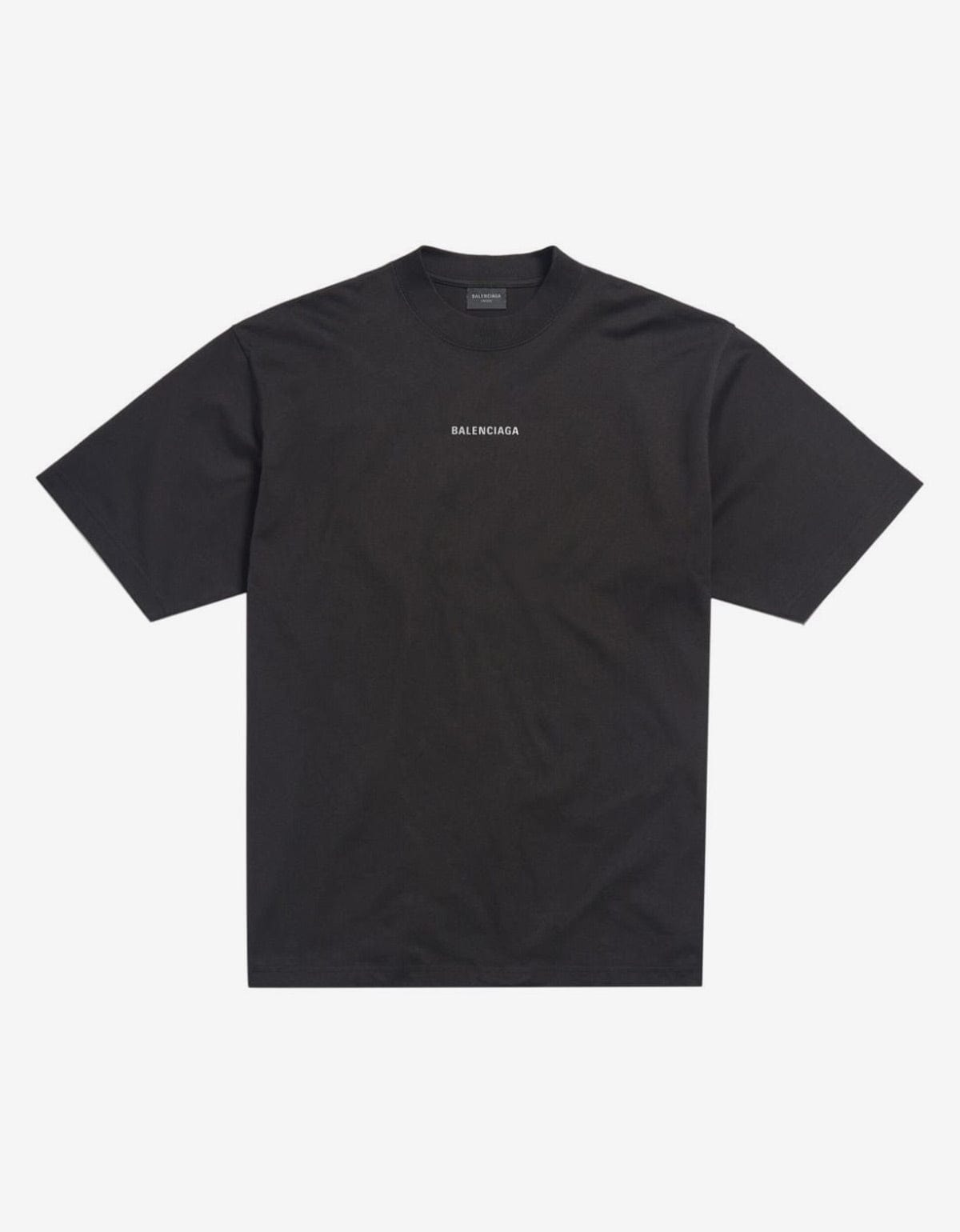 Balenciaga Black Logo Medium T-Shirt