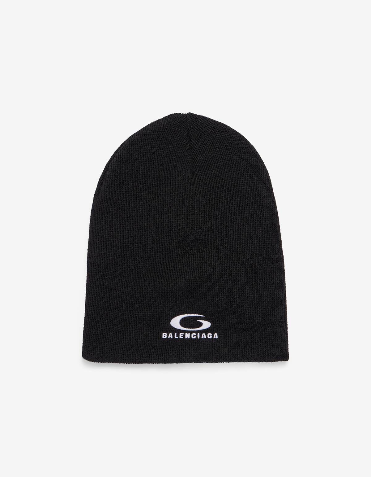 Balenciaga Black Loop Sports Icon Beanie