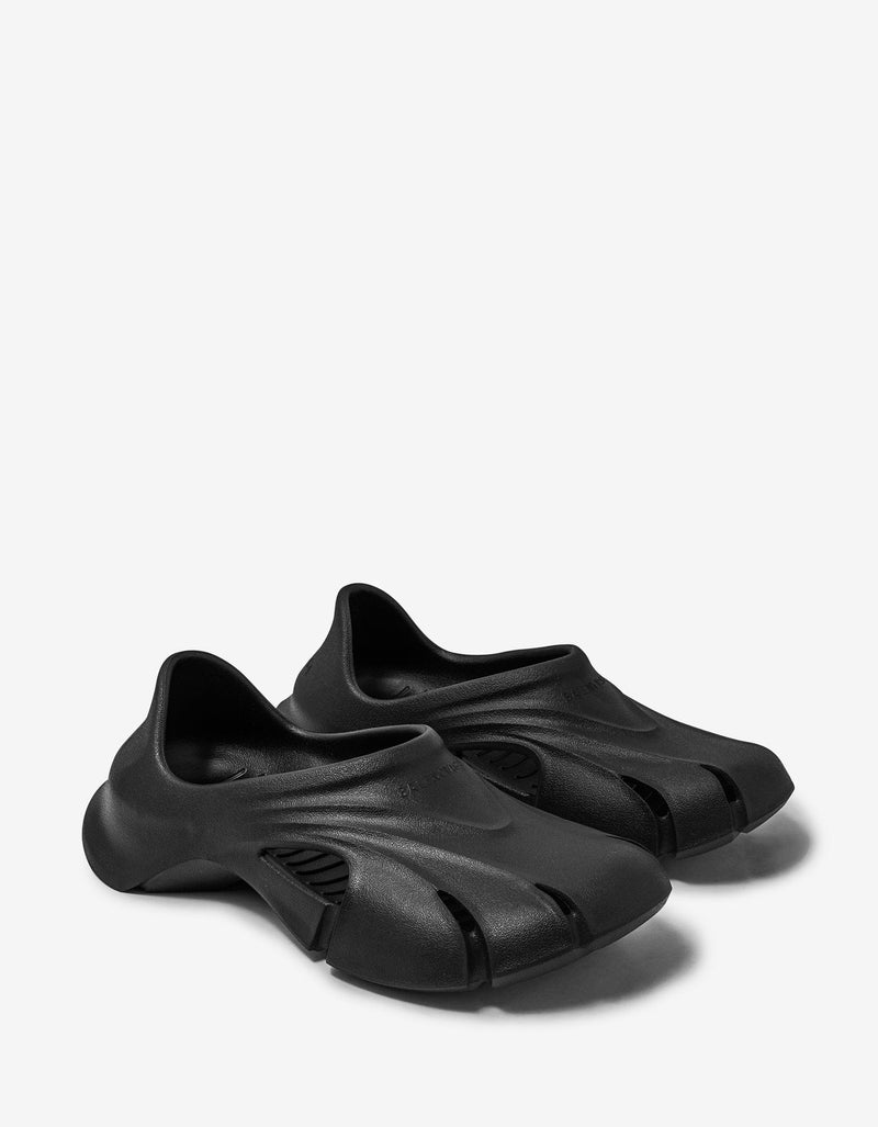 Balenciaga Black Mold Closed Sandals