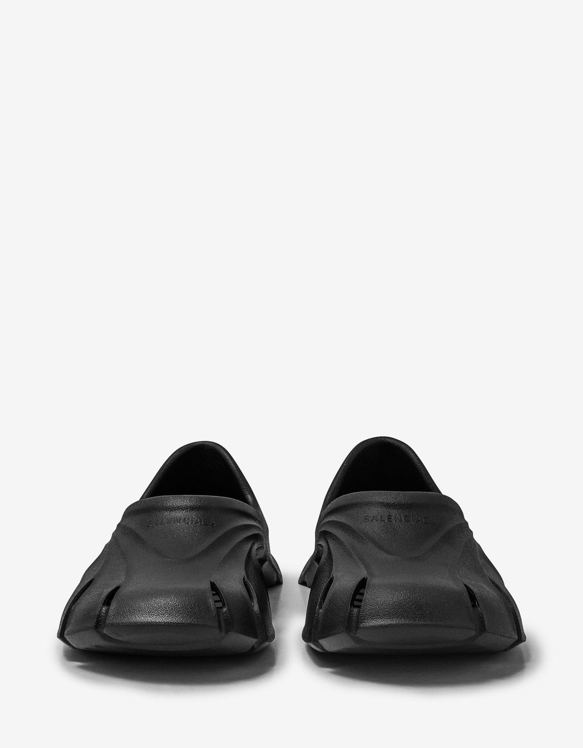 Balenciaga Black Mold Closed Sandals