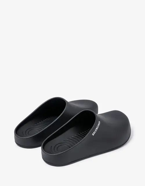 Balenciaga Black Mule Slide Sandals