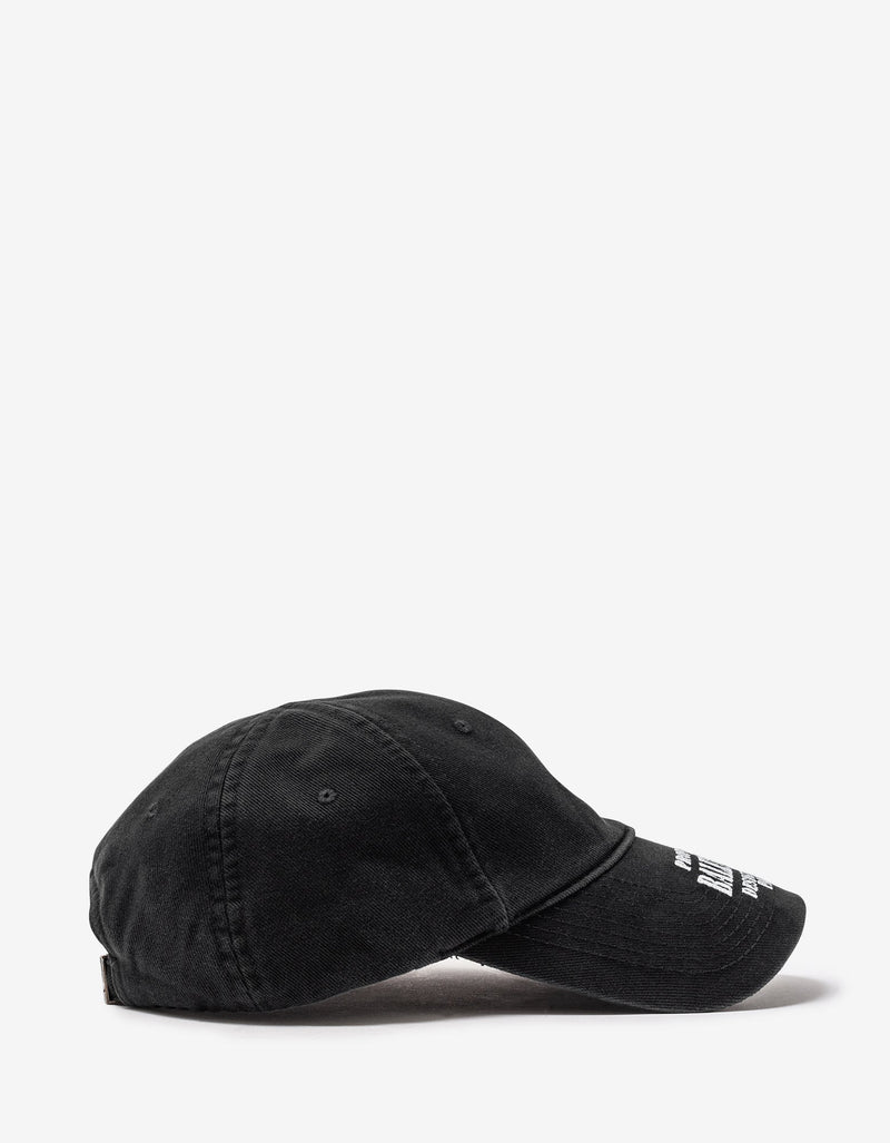 Balenciaga Black Property Logo Cap