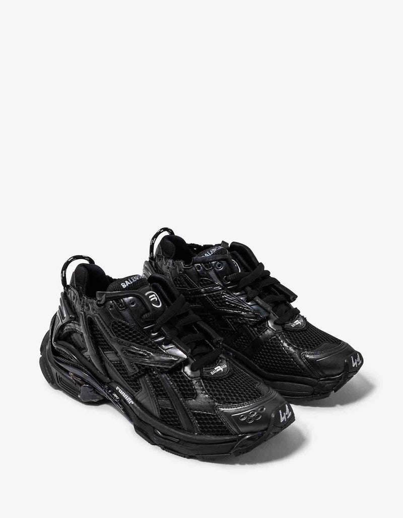 Balenciaga Black Runner Trainers