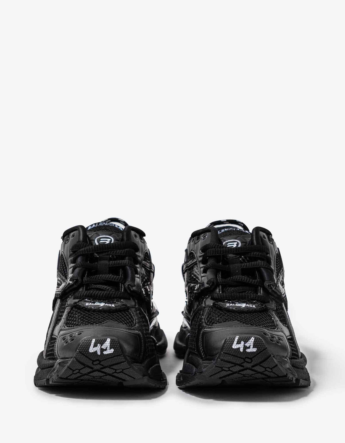 Balenciaga Black Runner Trainers