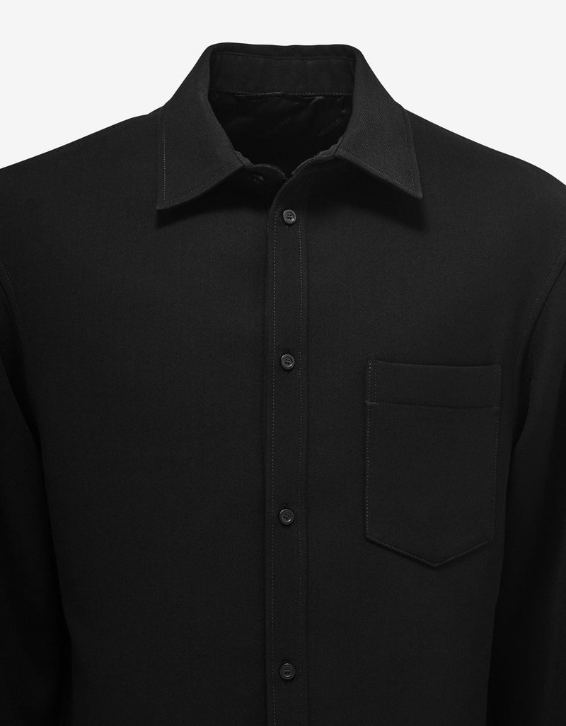 Balenciaga Black Shirt Jacket