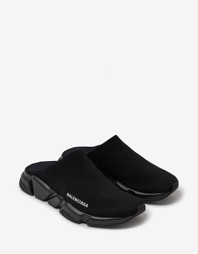 Balenciaga Black Speed Mule