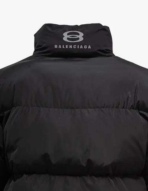 Balenciaga Black Unity Sports Icon Puffer Jacket