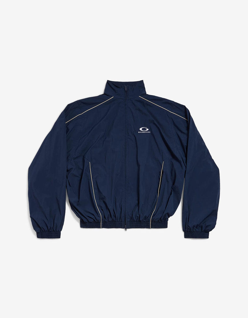 Balenciaga Blue Loop Sports Icon Large Tracksuit Jacket