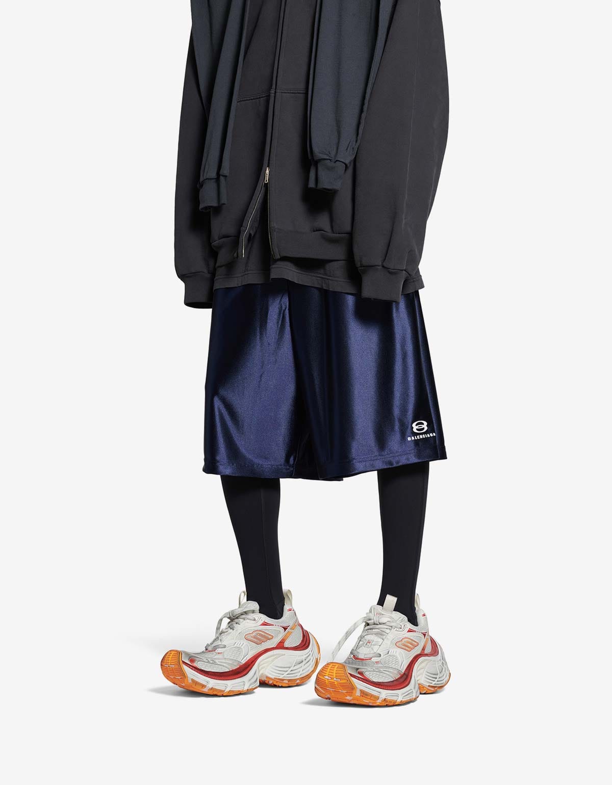 Balenciaga Blue Unity Sports Icon Basketball Shorts