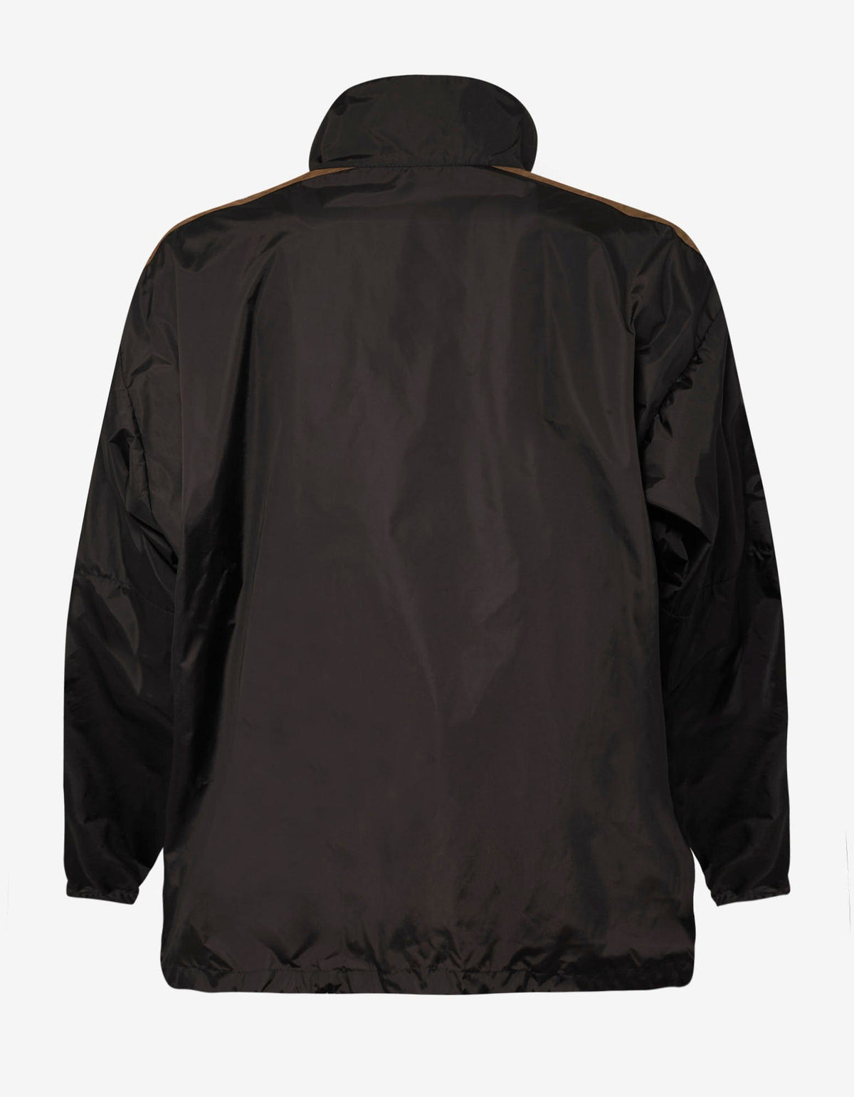 Balenciaga Brown Logo Zip Track Jacket