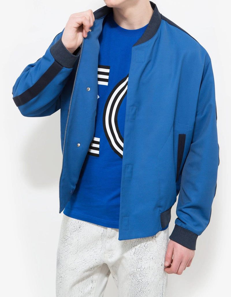 Balenciaga Electric Blue Bomber Jacket