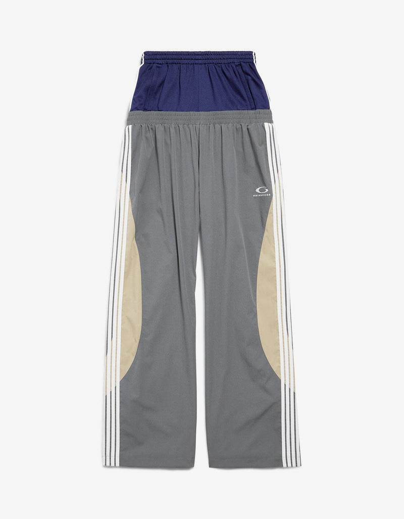 Balenciaga Grey Cut-Up Tracksuit Pants