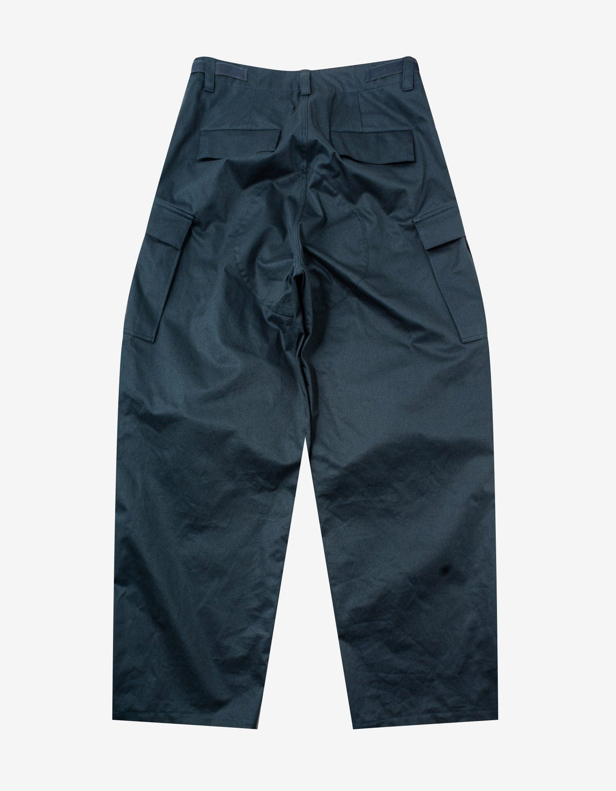 Balenciaga Grey Kick Cargo Trousers