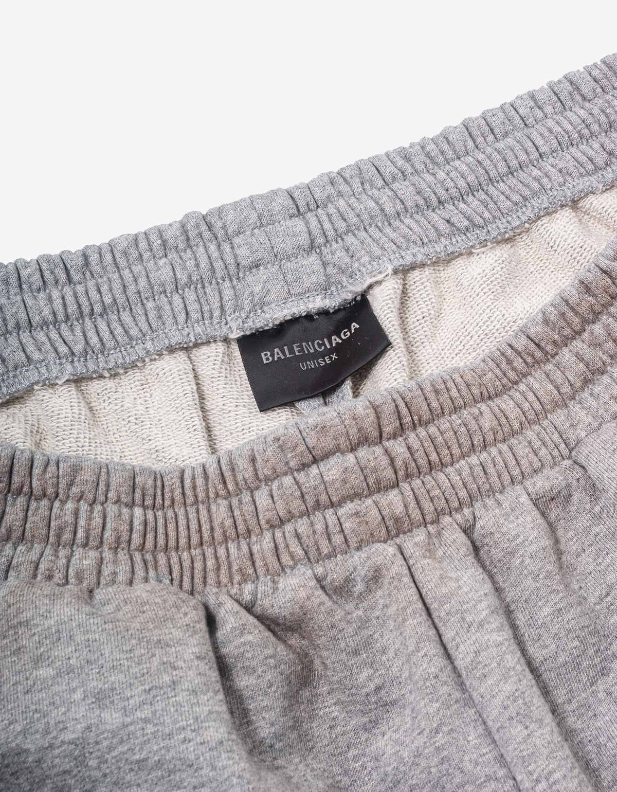 Balenciaga Grey Sweat Shorts