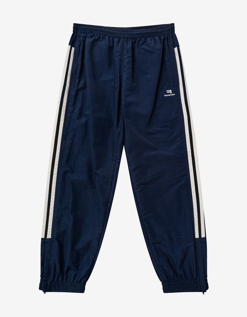 Balenciaga Navy Blue Sporty B Tracksuit Pants