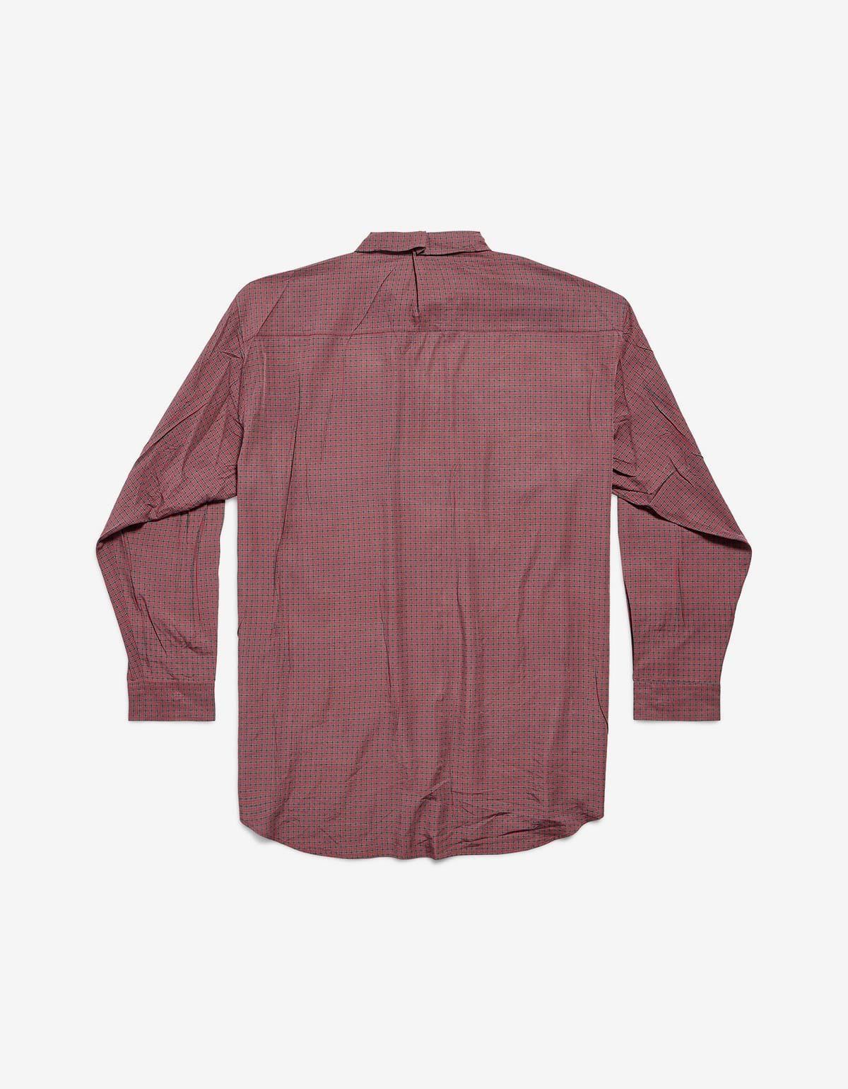 Balenciaga Red Fluid Shirt