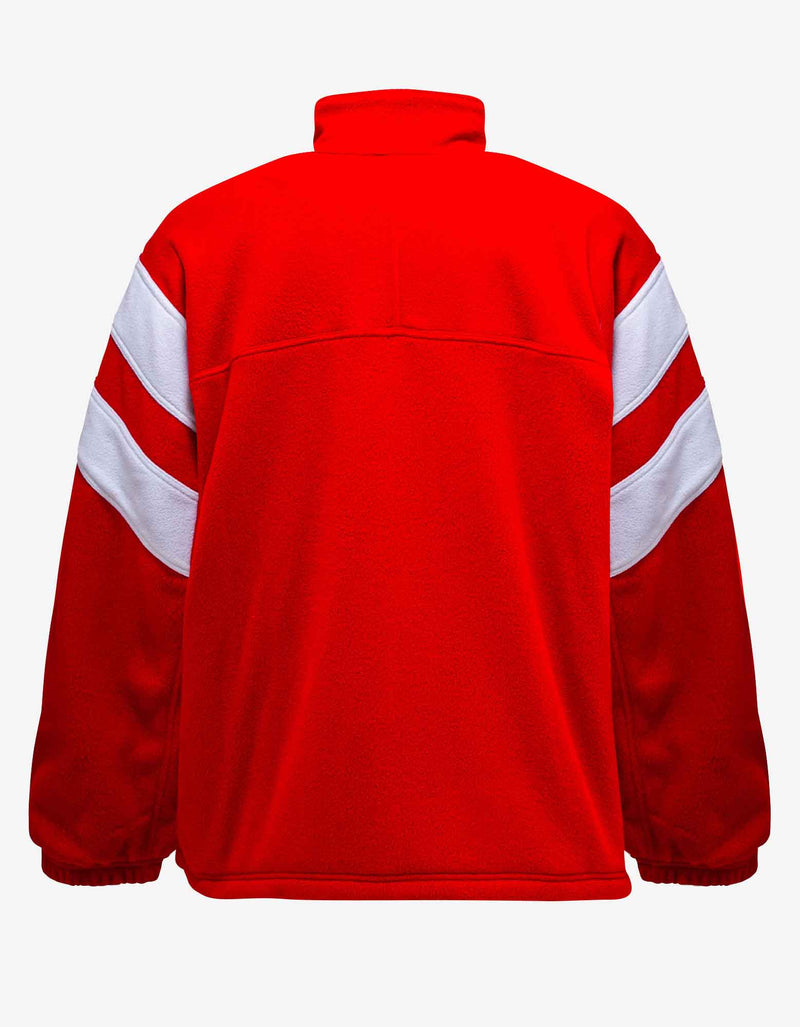 Balenciaga Red Sporty B Cosy Tracksuit Jacket